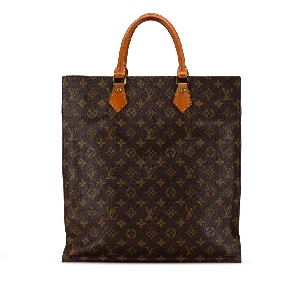 Louis Vuitton Monogram Sac Plat (SHG-xXs676)