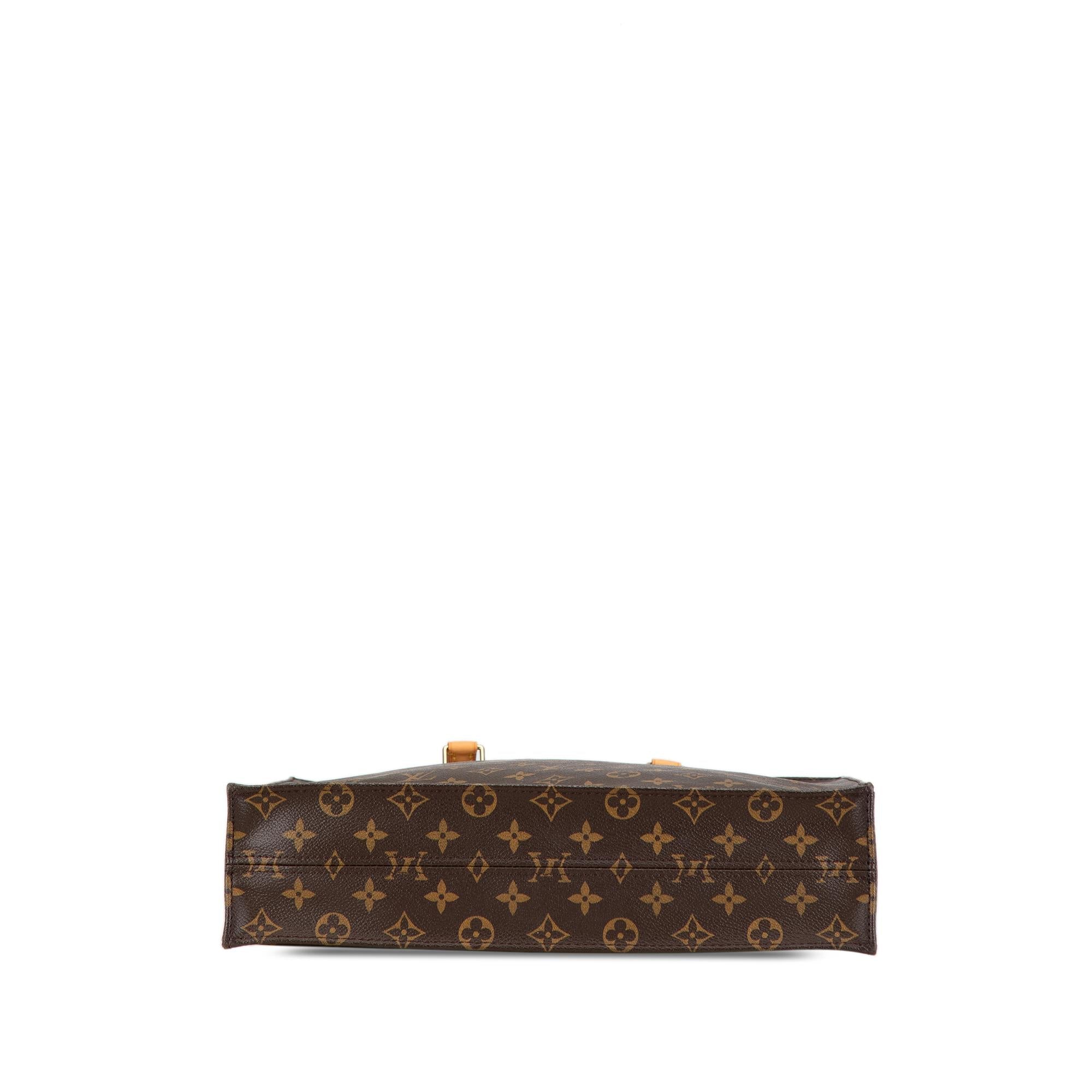 Louis Vuitton Monogram Sac Plat (SHG-FP4st7)