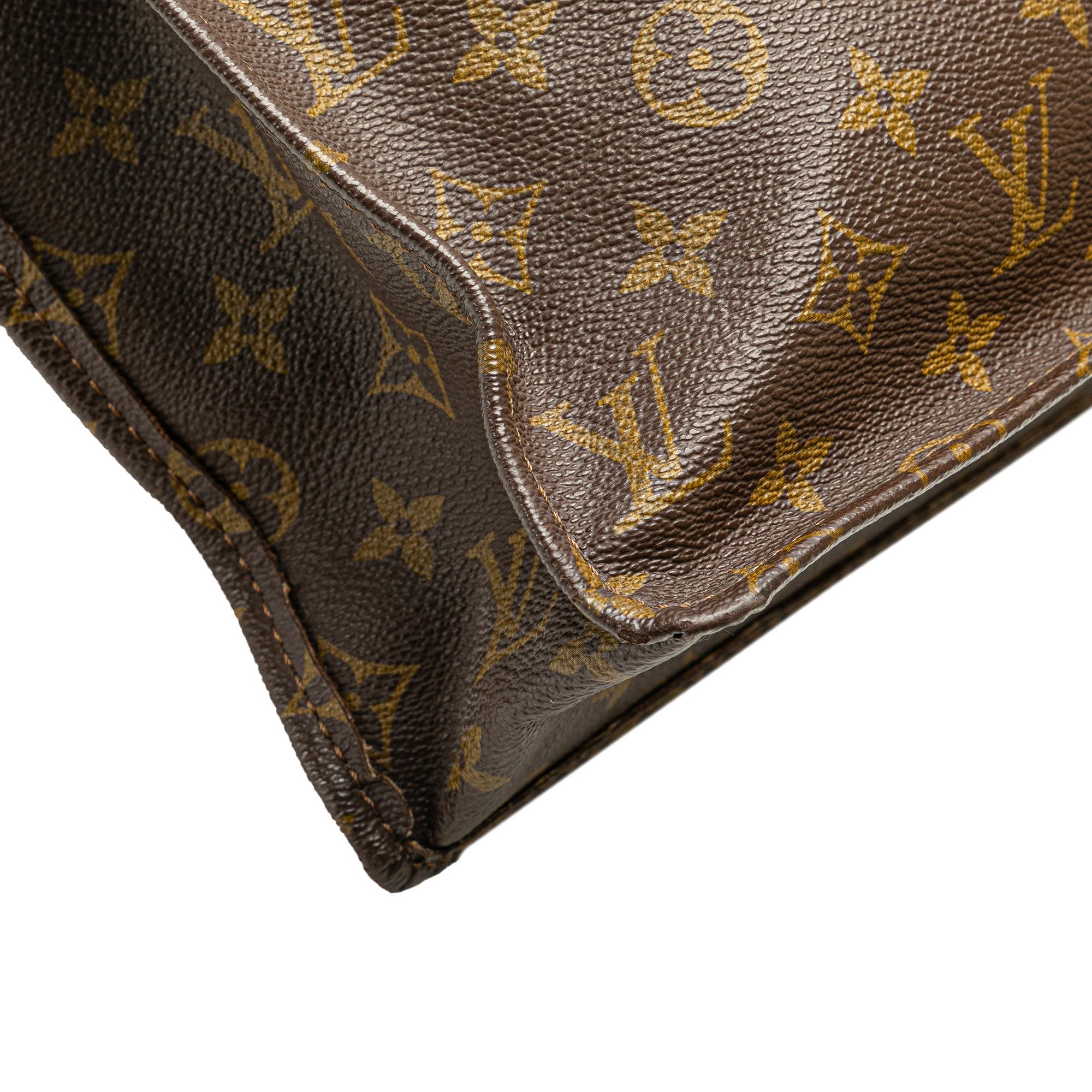 Louis Vuitton Monogram Sac Plat
