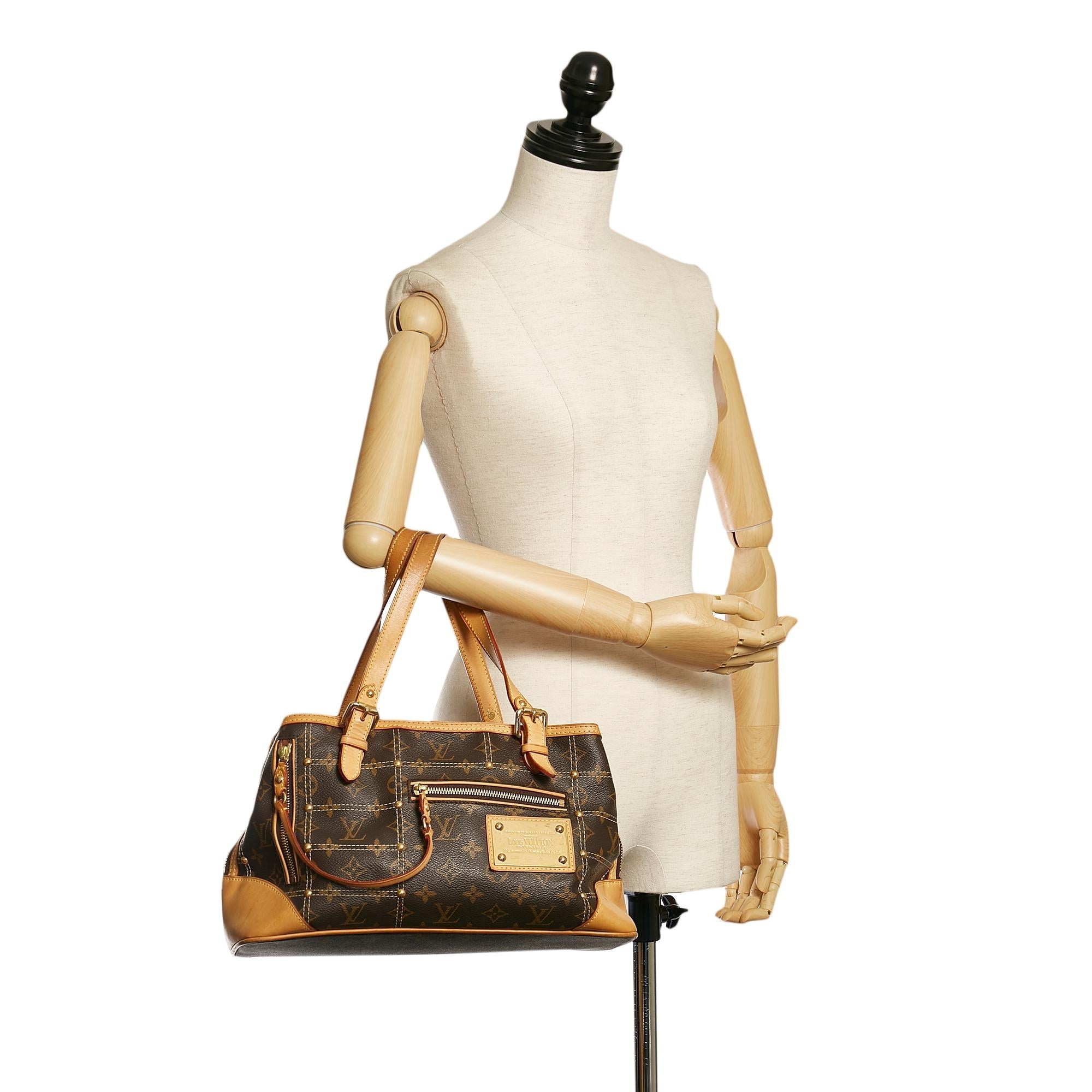 Louis Vuitton Monogram Sac Riveting (SHG-34275)