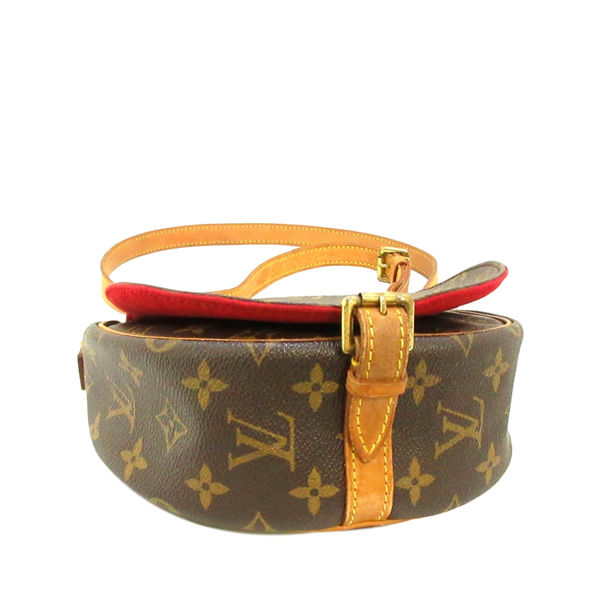 Louis Vuitton Monogram Sac Tambourine (SHG-35022)