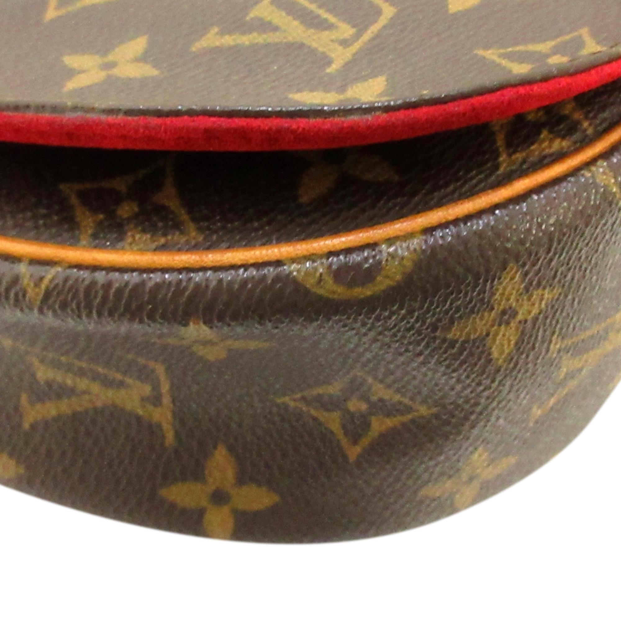 Louis Vuitton Monogram Sac Tambourine (SHG-35022)