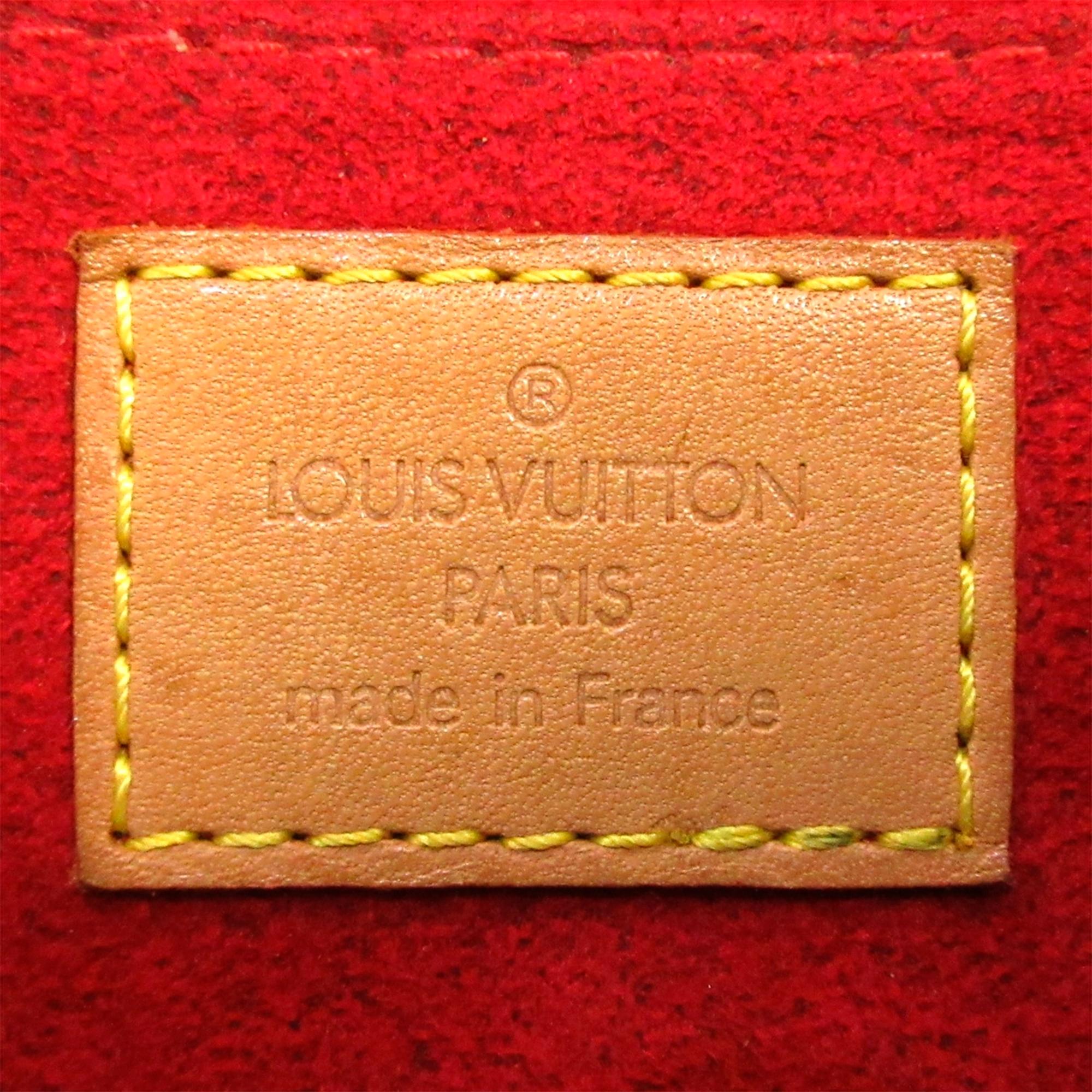 Louis Vuitton Monogram Sac Tambourine (SHG-35022)