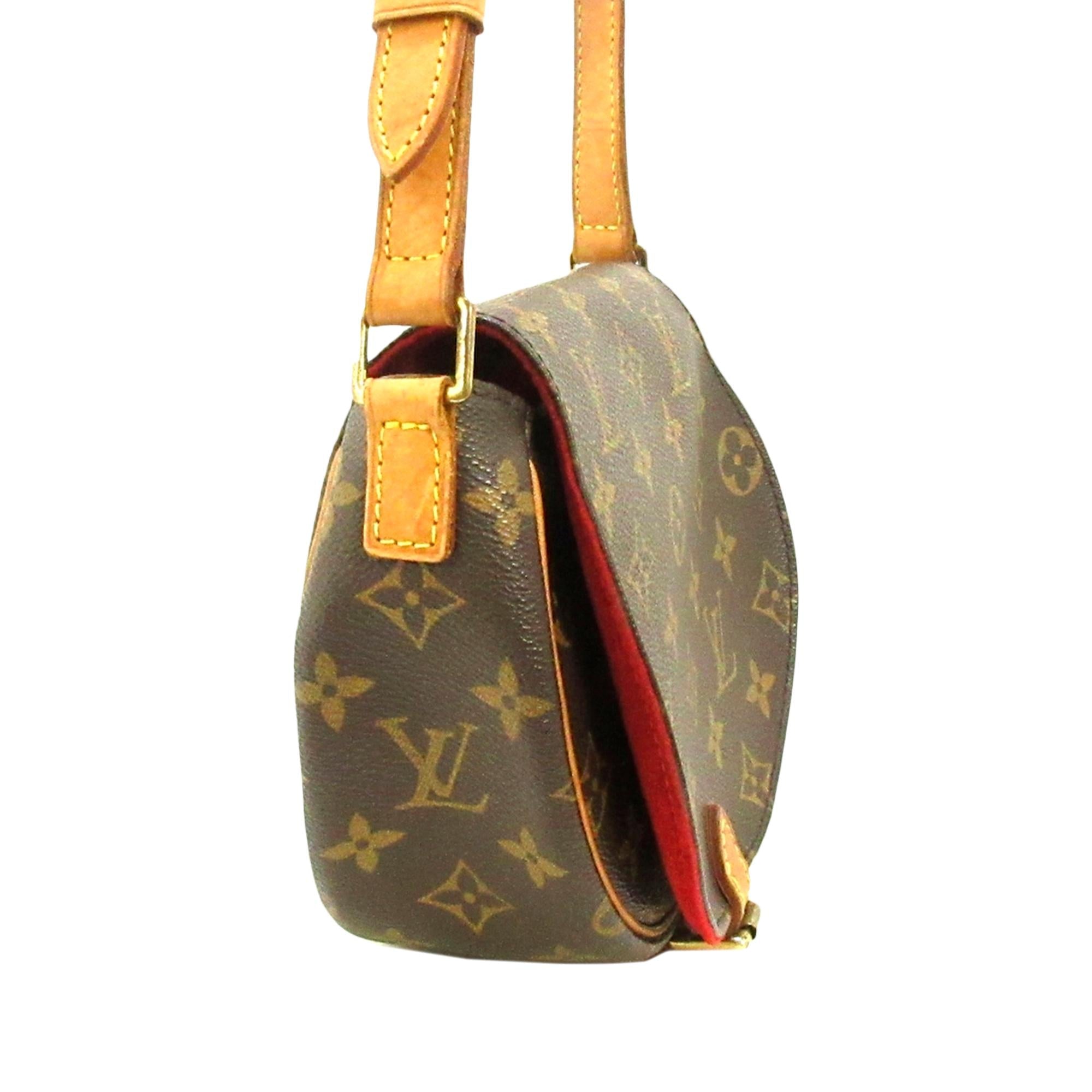 Louis Vuitton Monogram Sac Tambourine (SHG-35022)