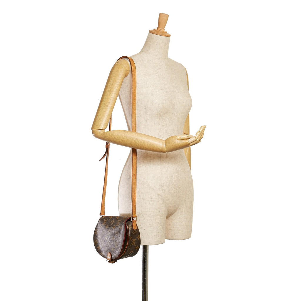 Louis Vuitton Monogram Sac Tambourine (SHG-36761)