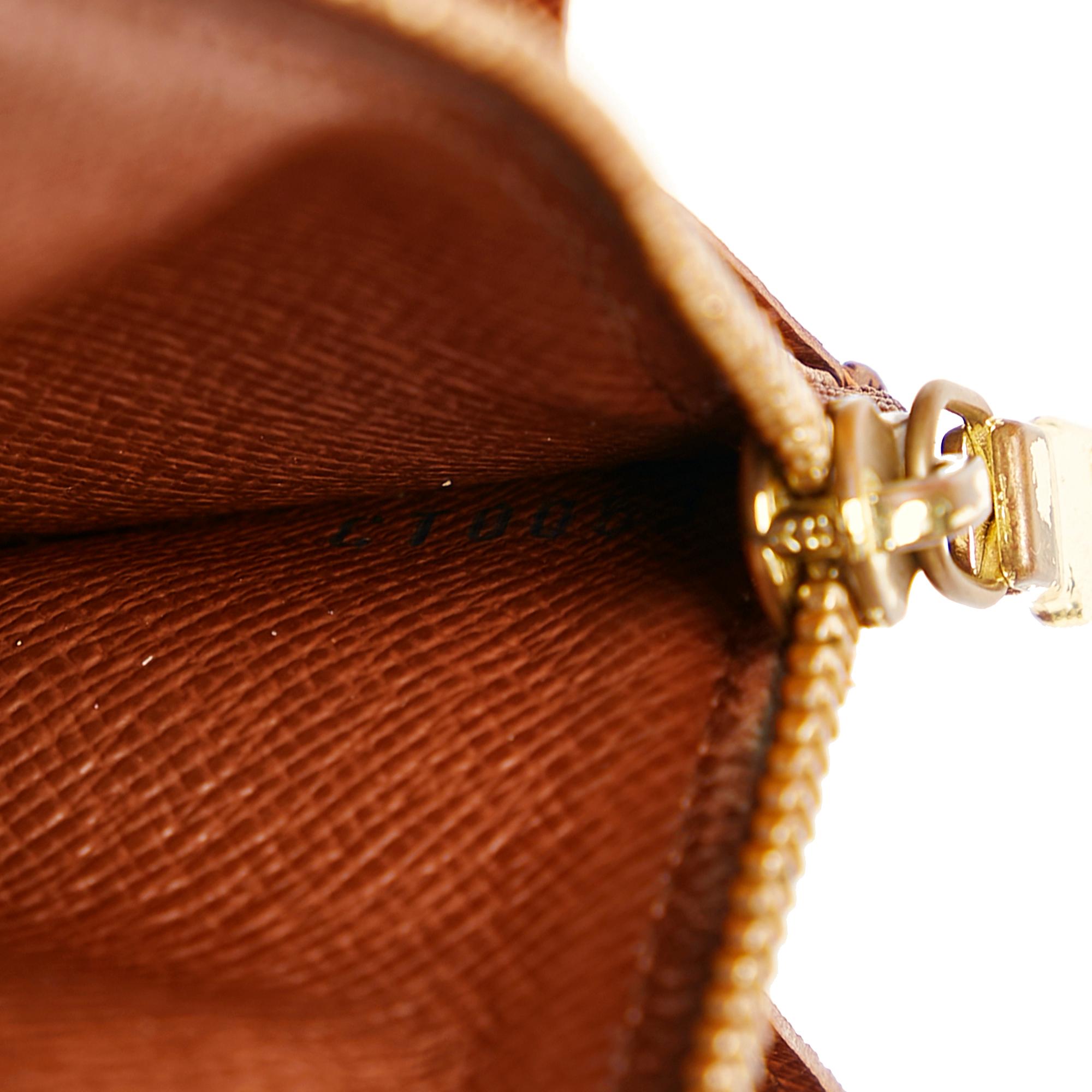 Louis Vuitton Monogram Sarah Long Wallet (SHG-34240)