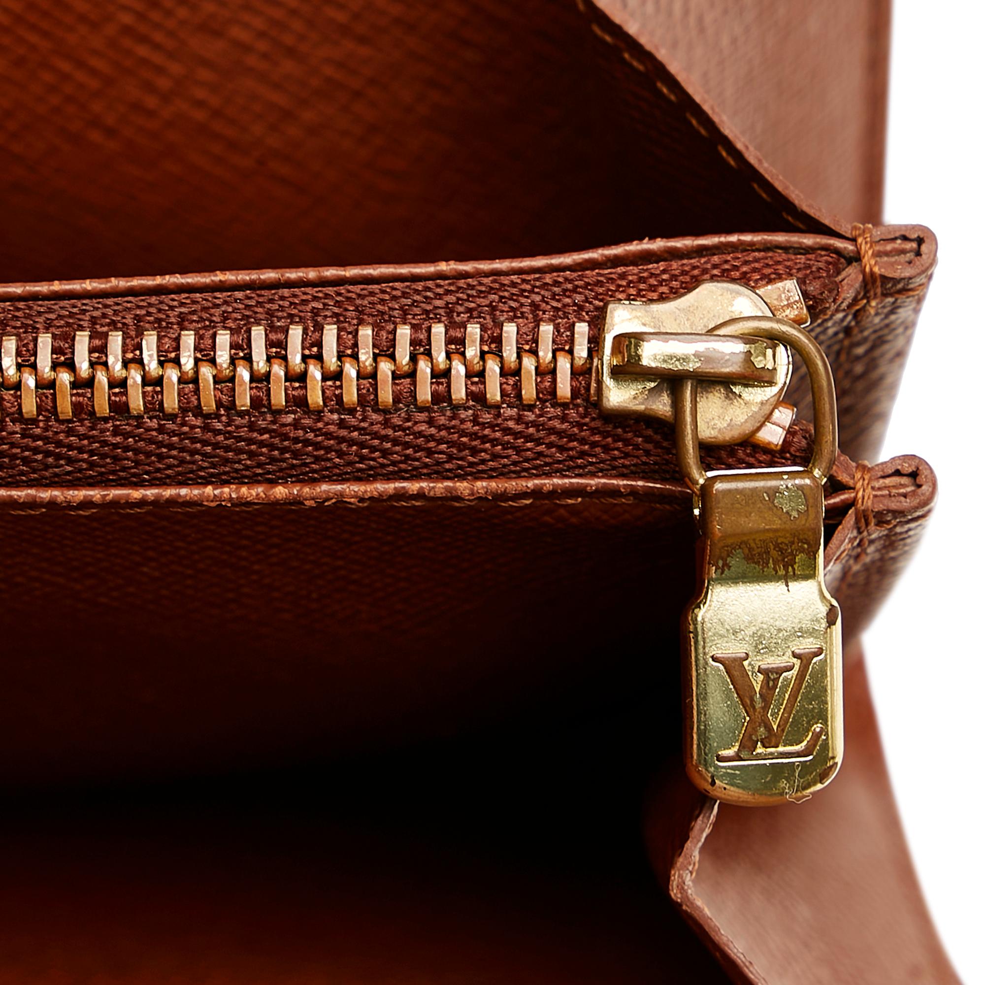 Louis Vuitton Monogram Sarah Long Wallet (SHG-34240)