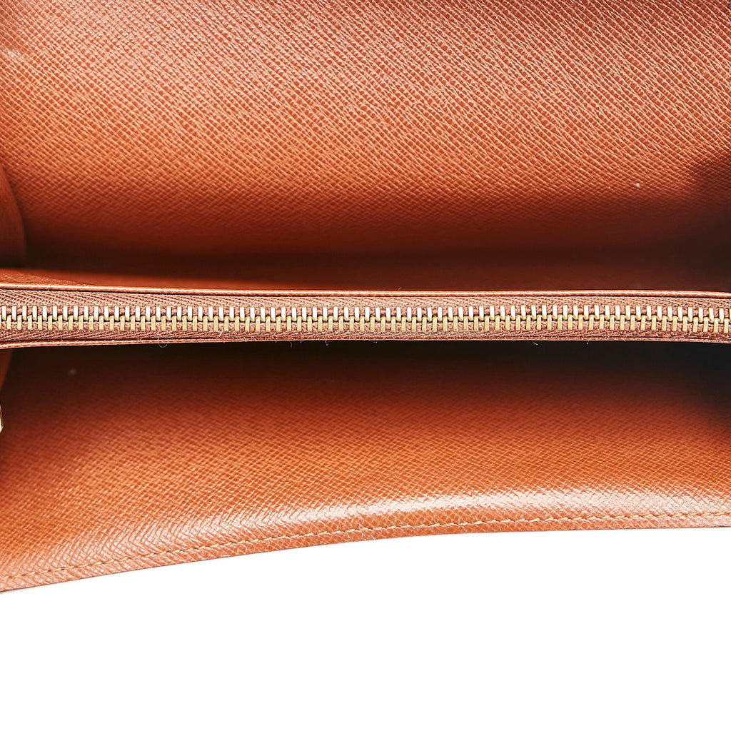 Louis Vuitton Monogram Sarah Long Wallet (SHG-37442)