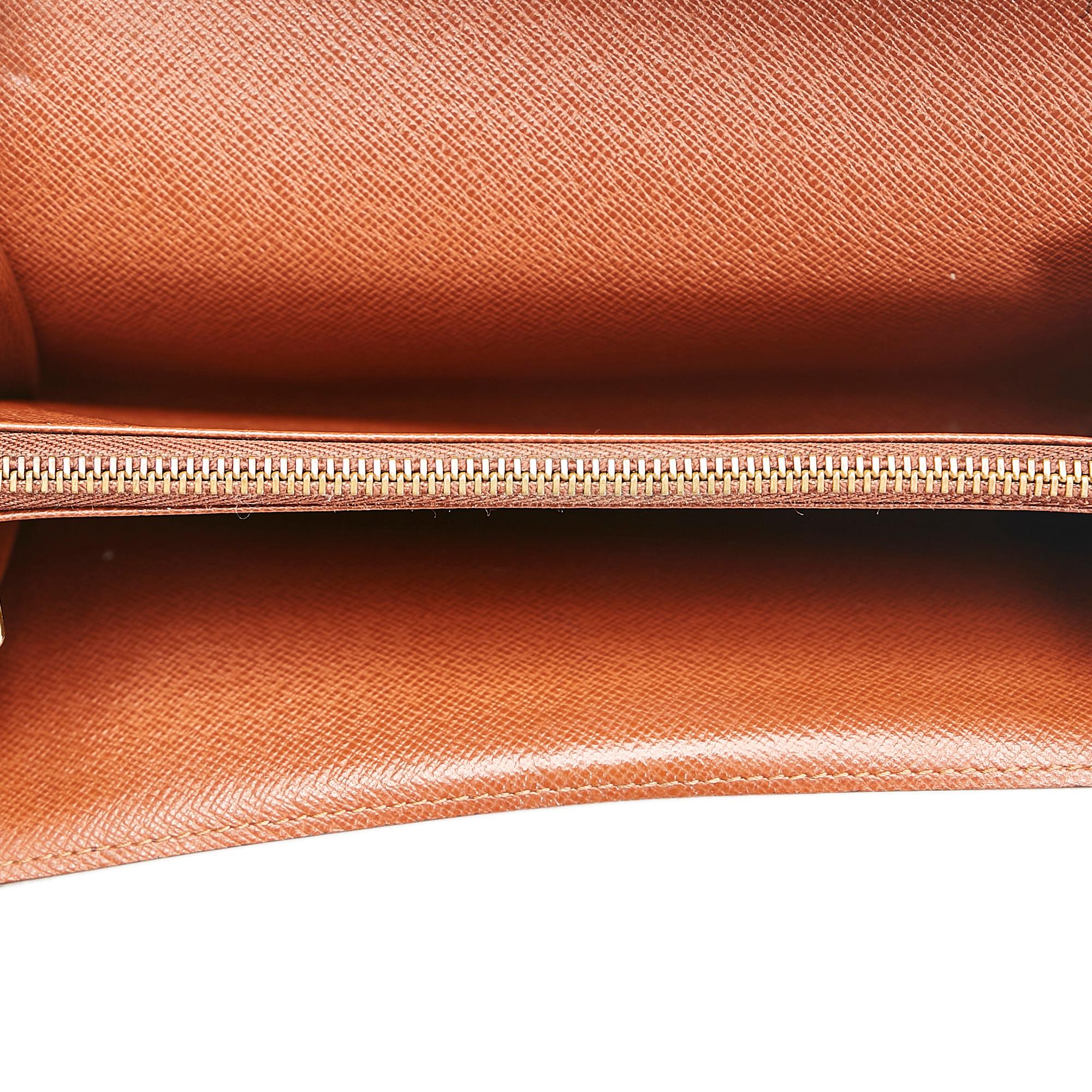 Louis Vuitton Monogram Sarah Long Wallet (SHG-37442)