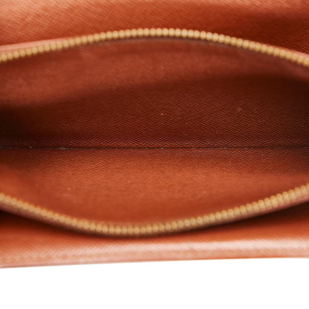 Louis Vuitton Monogram Sarah Long Wallet (SHG-37442)