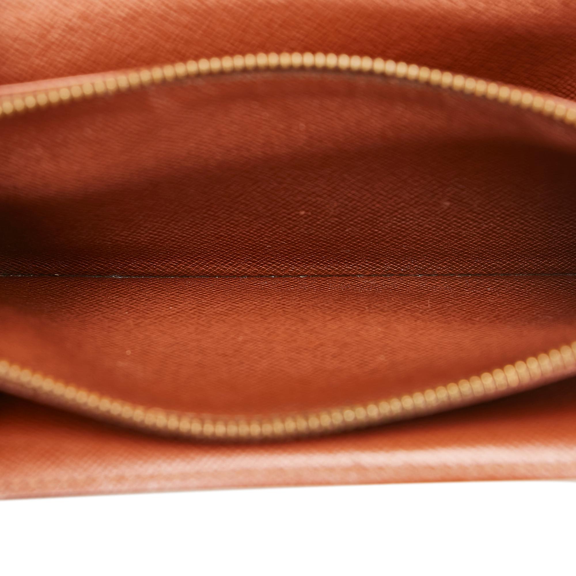 Louis Vuitton Monogram Sarah Long Wallet (SHG-37442)