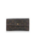 Louis Vuitton Monogram Sarah Long Wallet (SHG-37442)