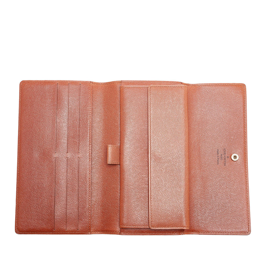 Louis Vuitton Monogram Sarah Long Wallet (SHG-EIk9fr)