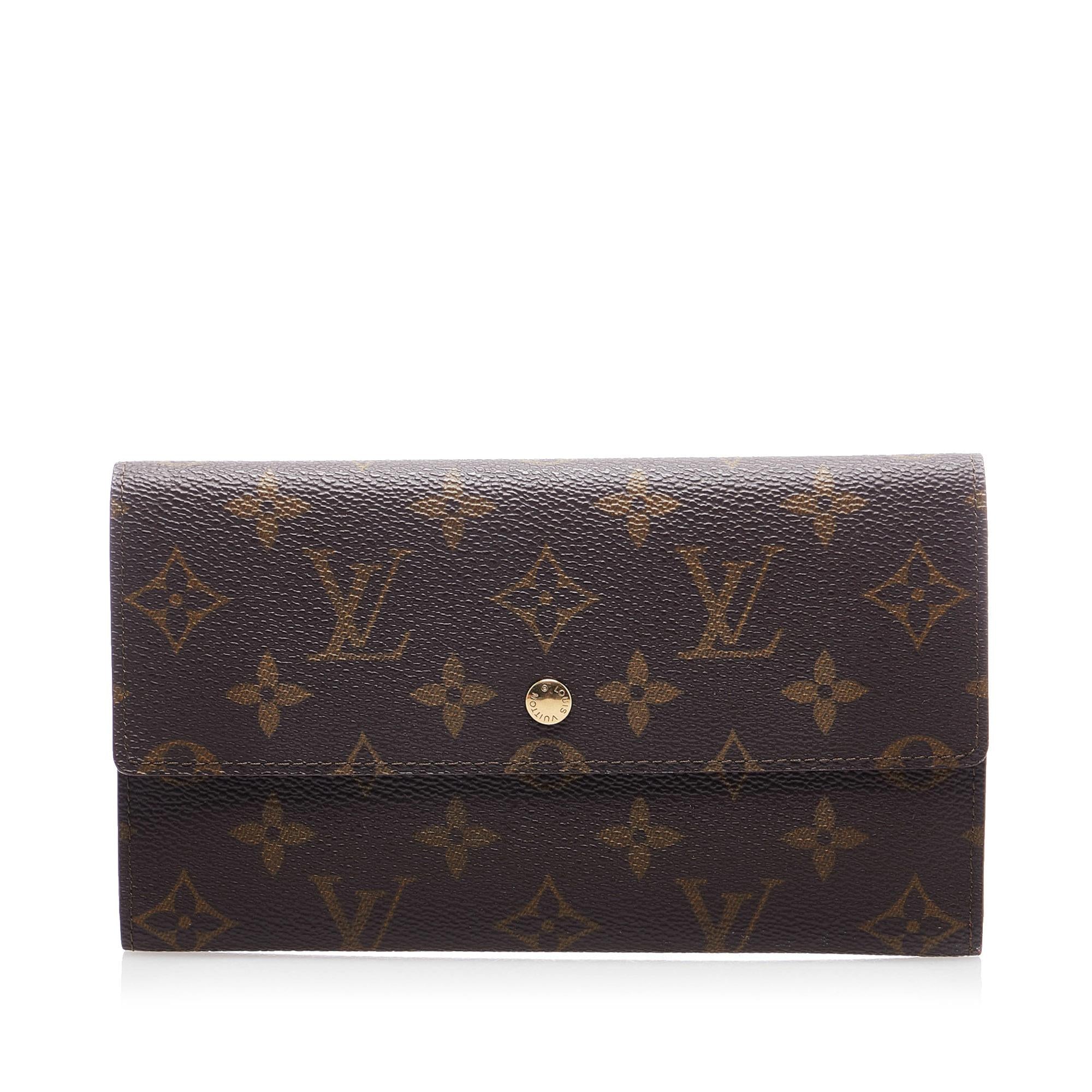 Louis Vuitton Monogram Sarah Long Wallet (SHG-EIk9fr)