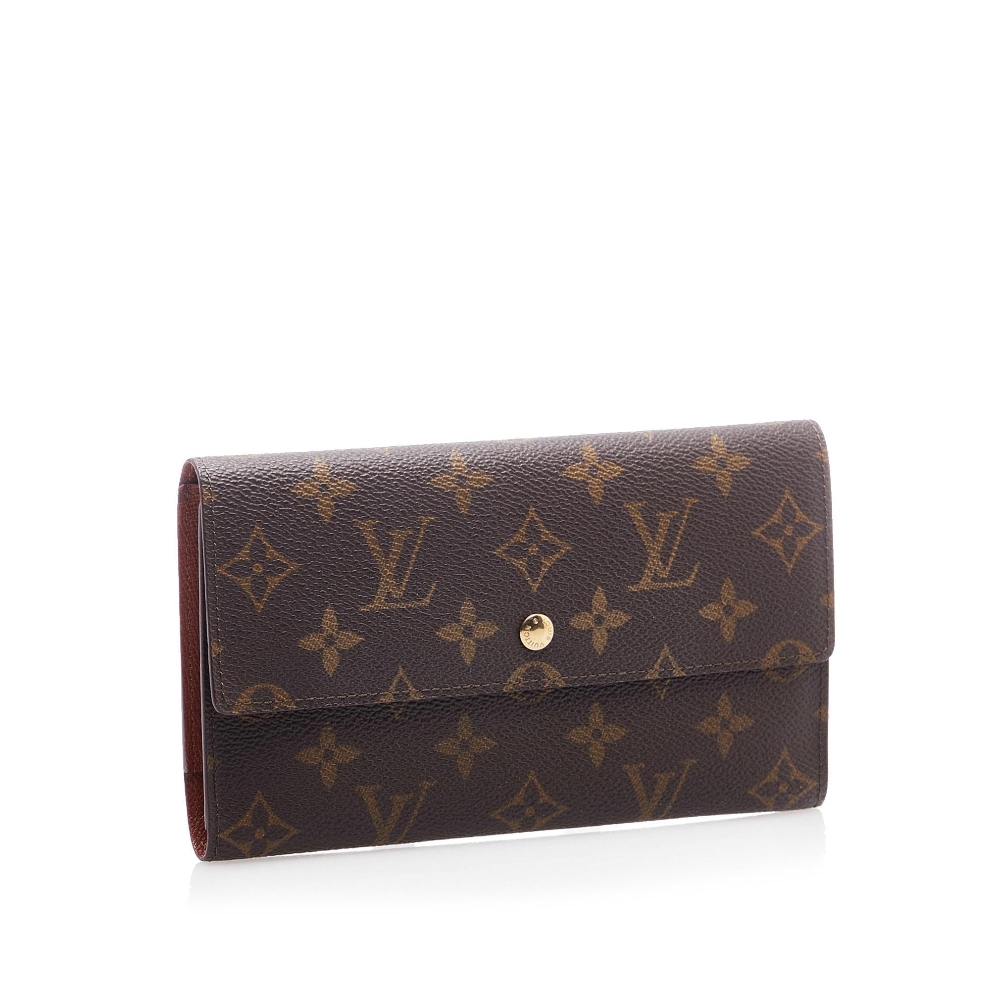 Louis Vuitton Monogram Sarah Long Wallet (SHG-EIk9fr)