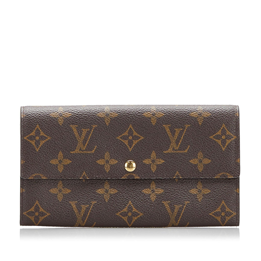 Louis Vuitton Monogram Sarah Long Wallet (SHG-MrUZhk)