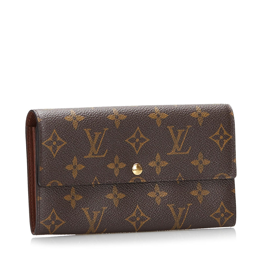 Louis Vuitton Monogram Sarah Long Wallet (SHG-MrUZhk)