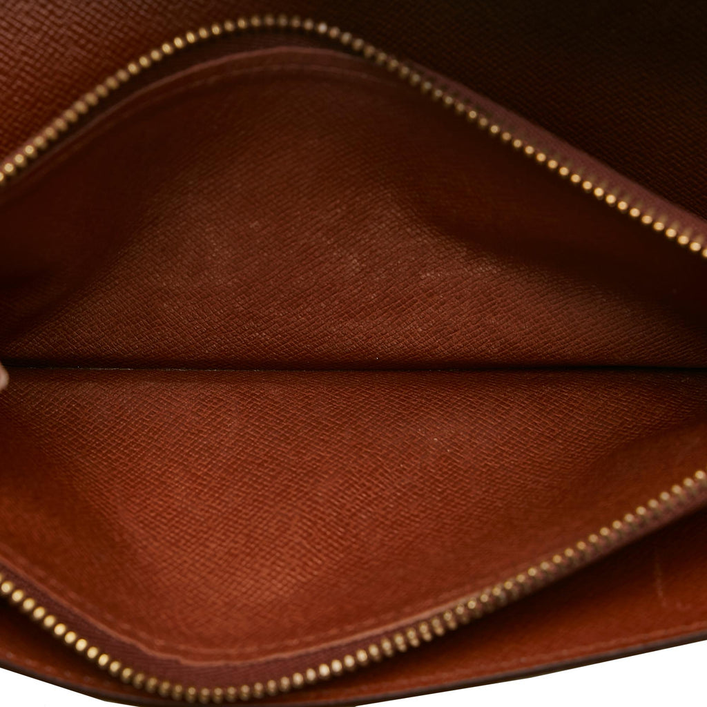 Louis Vuitton Monogram Sarah Long Wallet (SHG-bdR7zH)