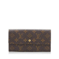Louis Vuitton Monogram Sarah Long Wallet (SHG-bdR7zH)
