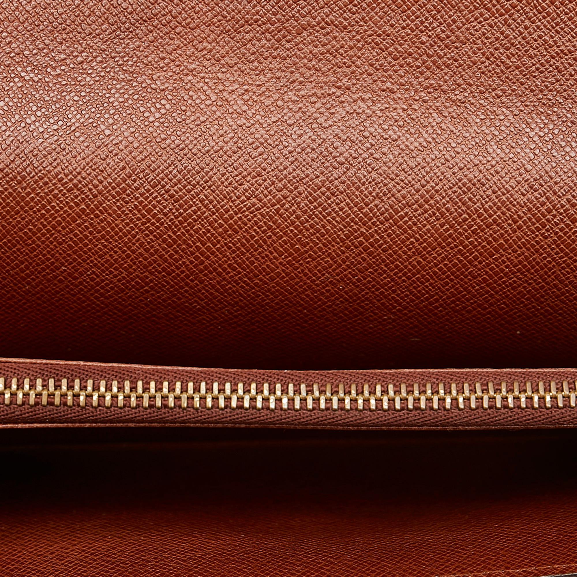 Louis Vuitton Monogram Sarah Long Wallet (SHG-4XGsbf)