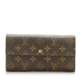 Louis Vuitton Monogram Sarah Long Wallet (SHG-G6XaBY)