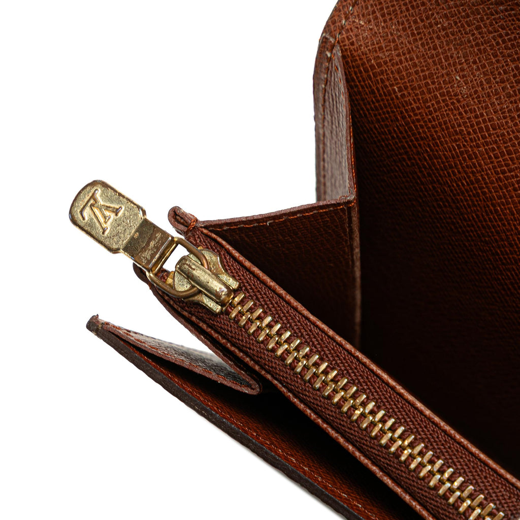 Louis Vuitton Monogram Sarah Long Wallet