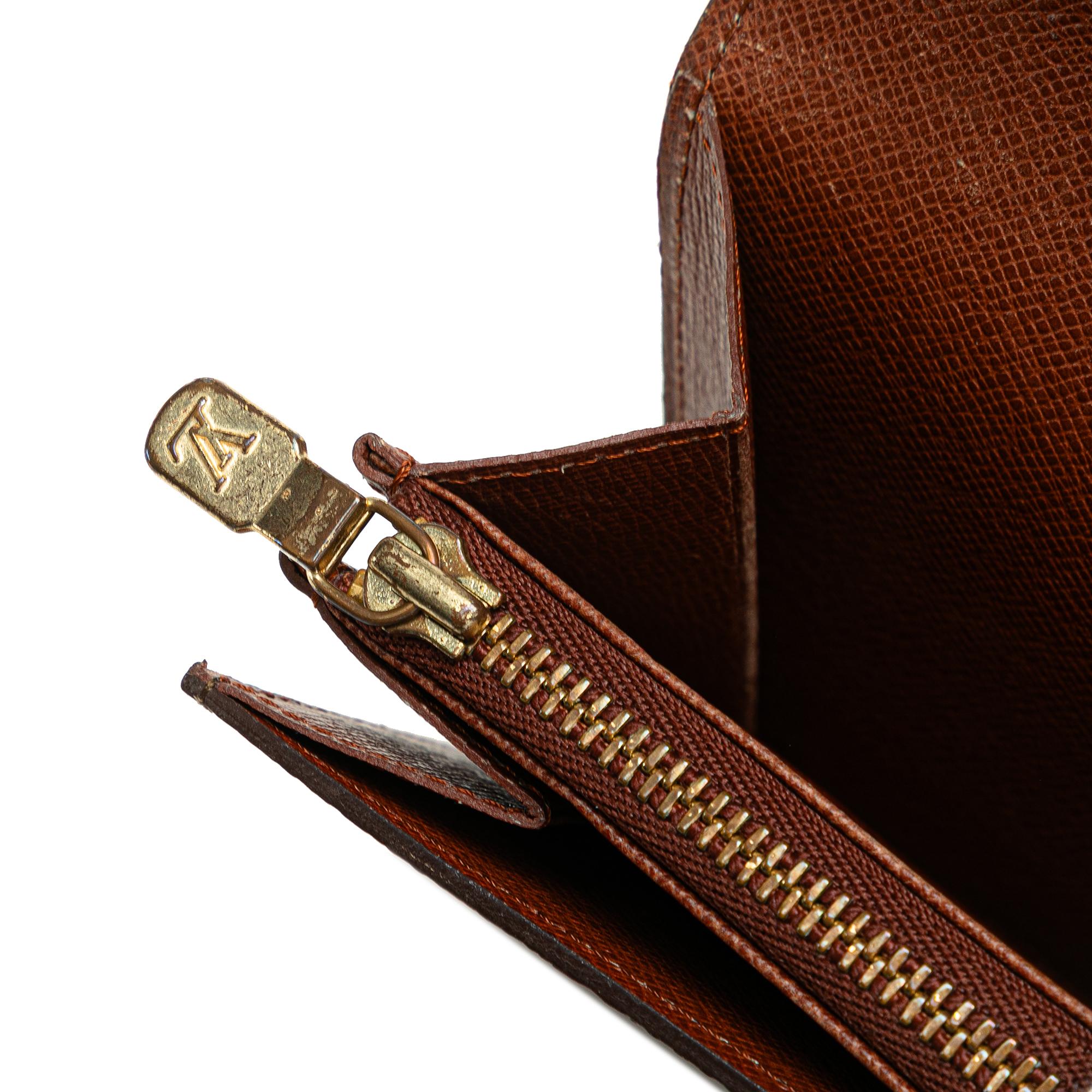 Louis Vuitton Monogram Sarah Long Wallet