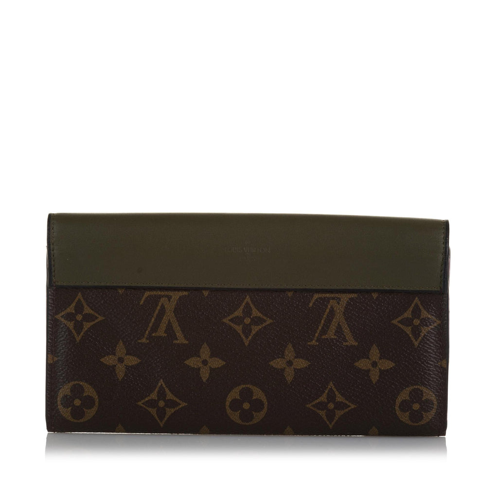 Louis Vuitton Monogram Sarah Tuileries Wallet (SHG-ySaTQu)