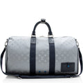 Louis Vuitton Monogram Satellite Bandouliere Keepall 50 Duffel Bag (SHF-20808)