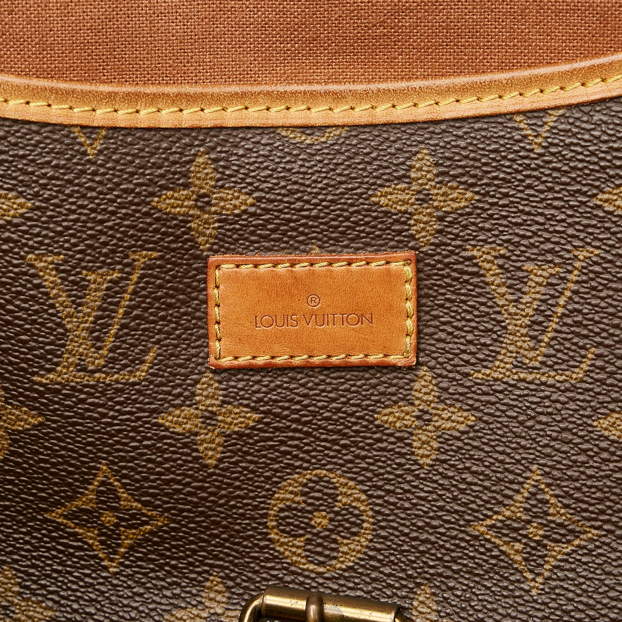 Louis Vuitton Monogram Saumur 25 (SHG-29783)