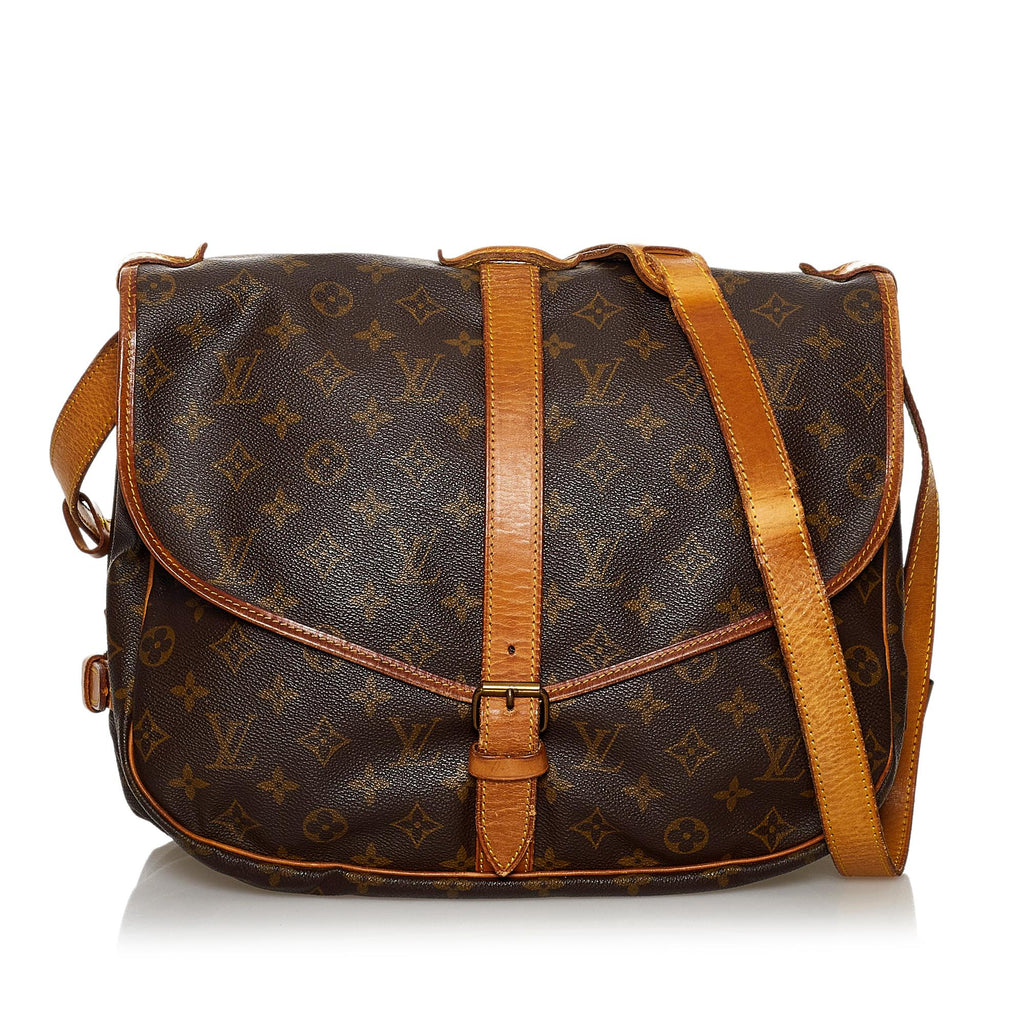 Louis Vuitton Monogram Saumur 25 (SHG-29783)