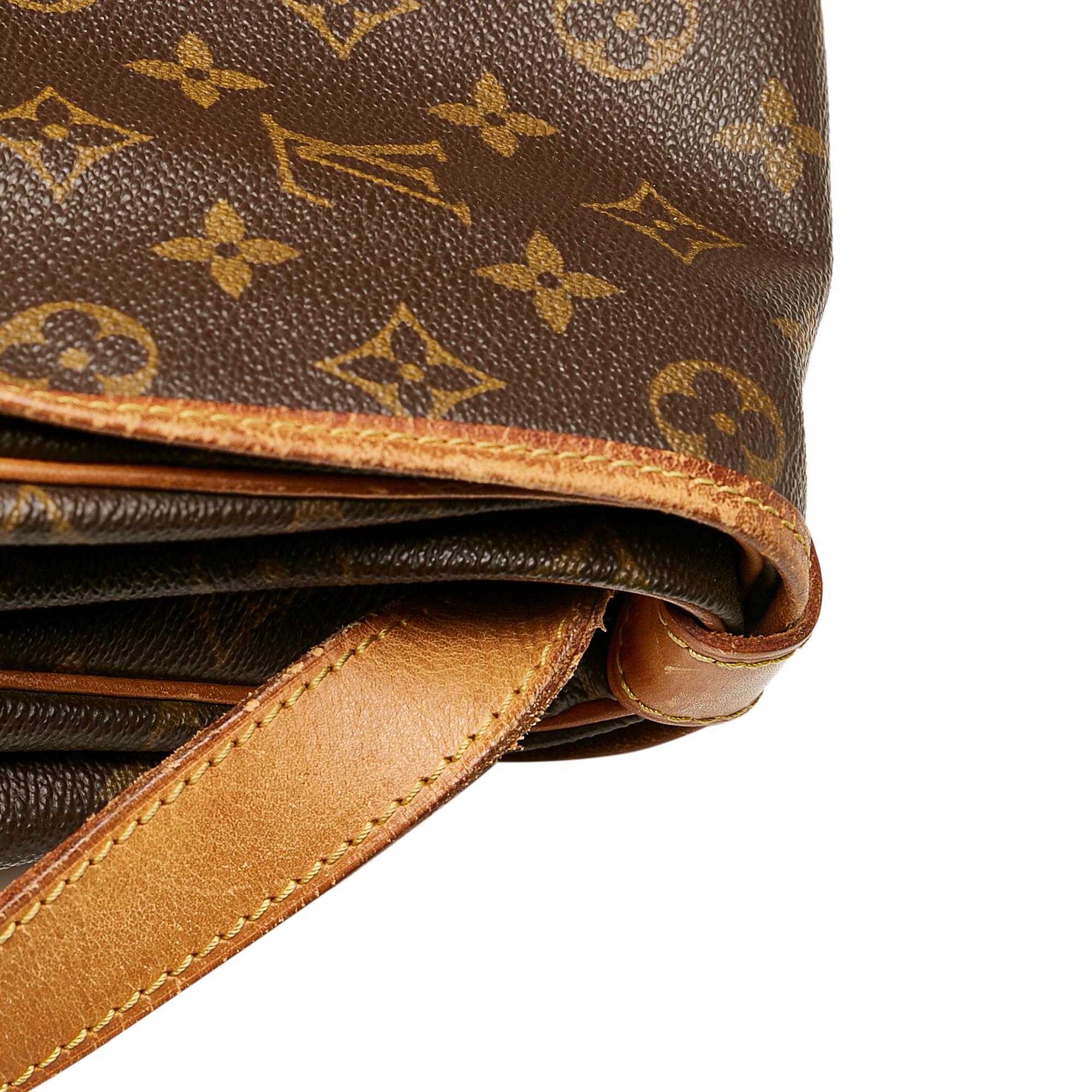 Louis Vuitton Monogram Saumur 25 (SHG-29783)