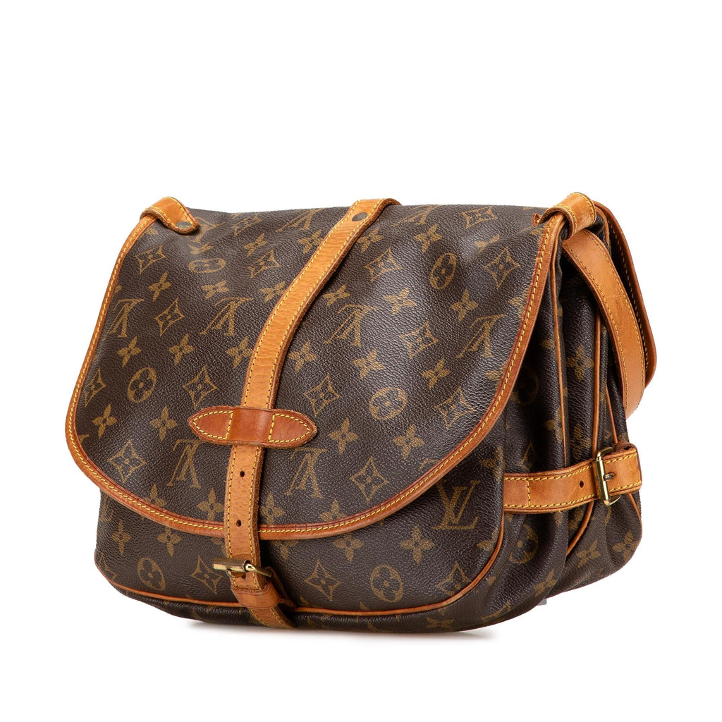 Louis Vuitton Monogram Saumur 25