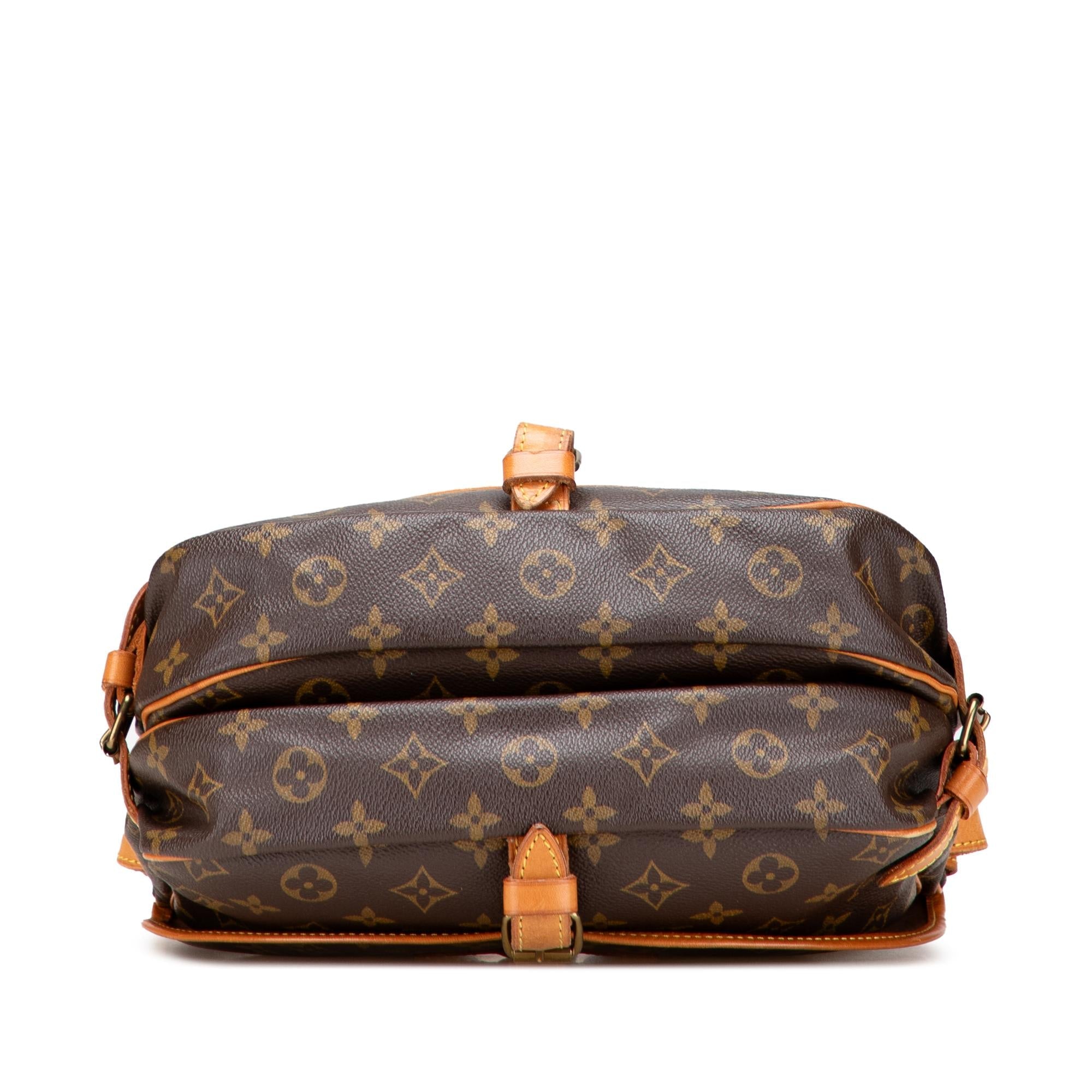 Louis Vuitton Monogram Saumur 25