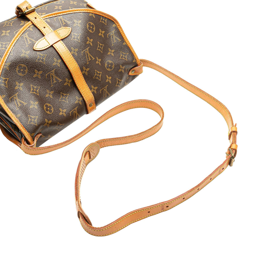 Louis Vuitton Monogram Saumur 25