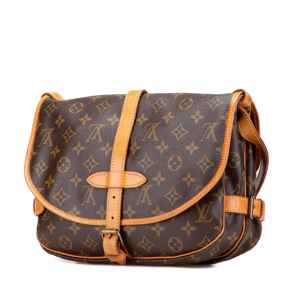 Louis Vuitton Monogram Saumur 25