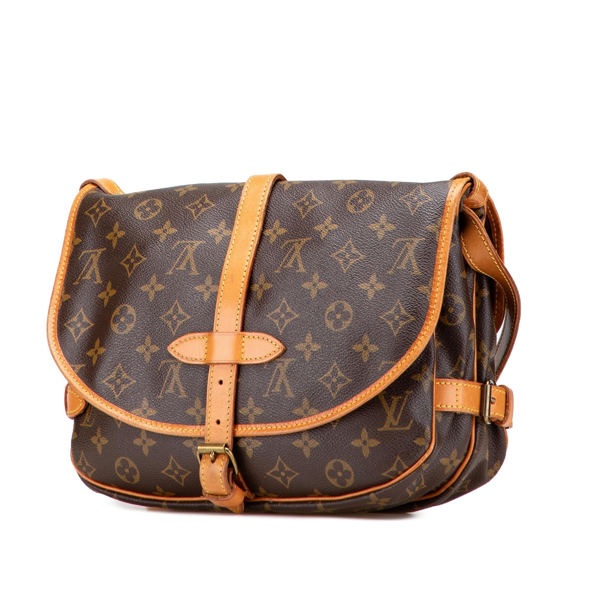Louis Vuitton Monogram Saumur 25