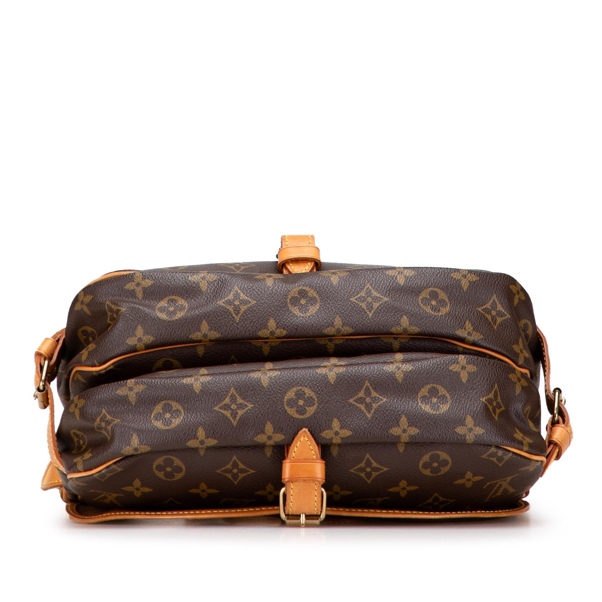 Louis Vuitton Monogram Saumur 25