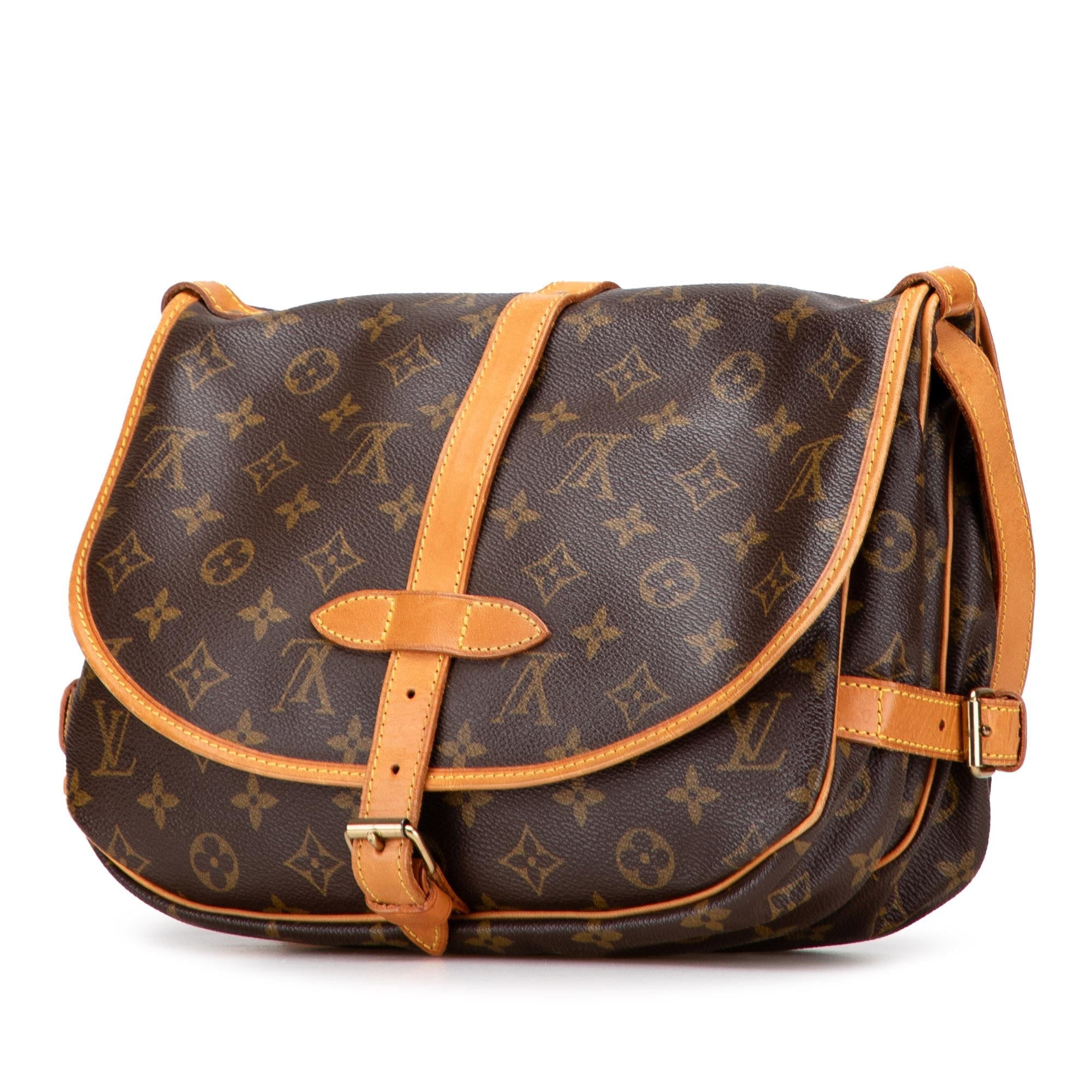 Louis Vuitton Monogram Saumur 25