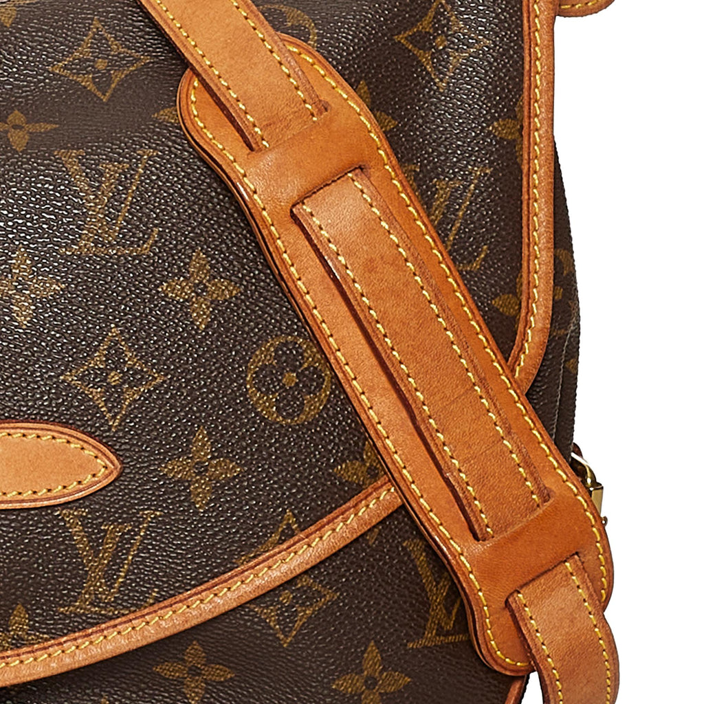 Louis Vuitton Monogram Saumur 30 (SHG-28464)