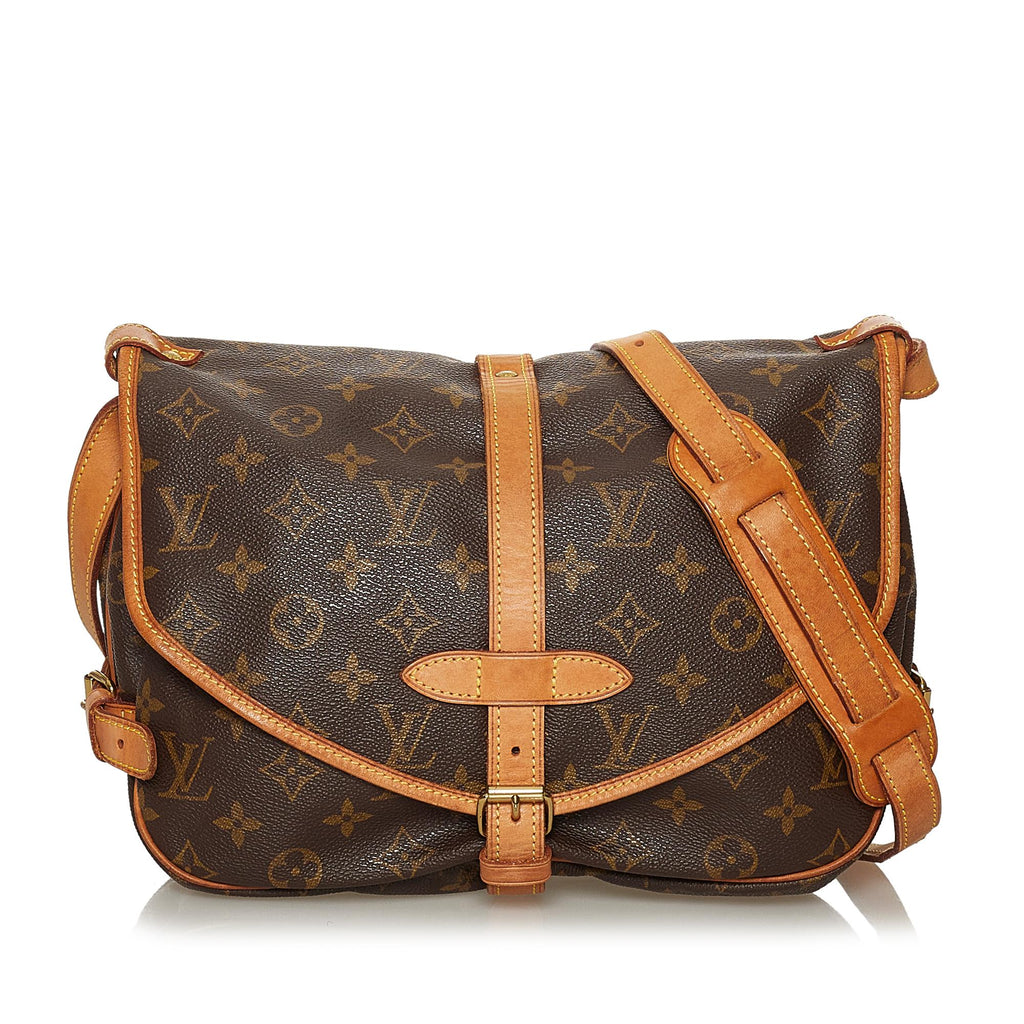 Louis Vuitton Monogram Saumur 30 (SHG-28464)
