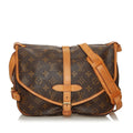 Louis Vuitton Monogram Saumur 30 (SHG-28464)