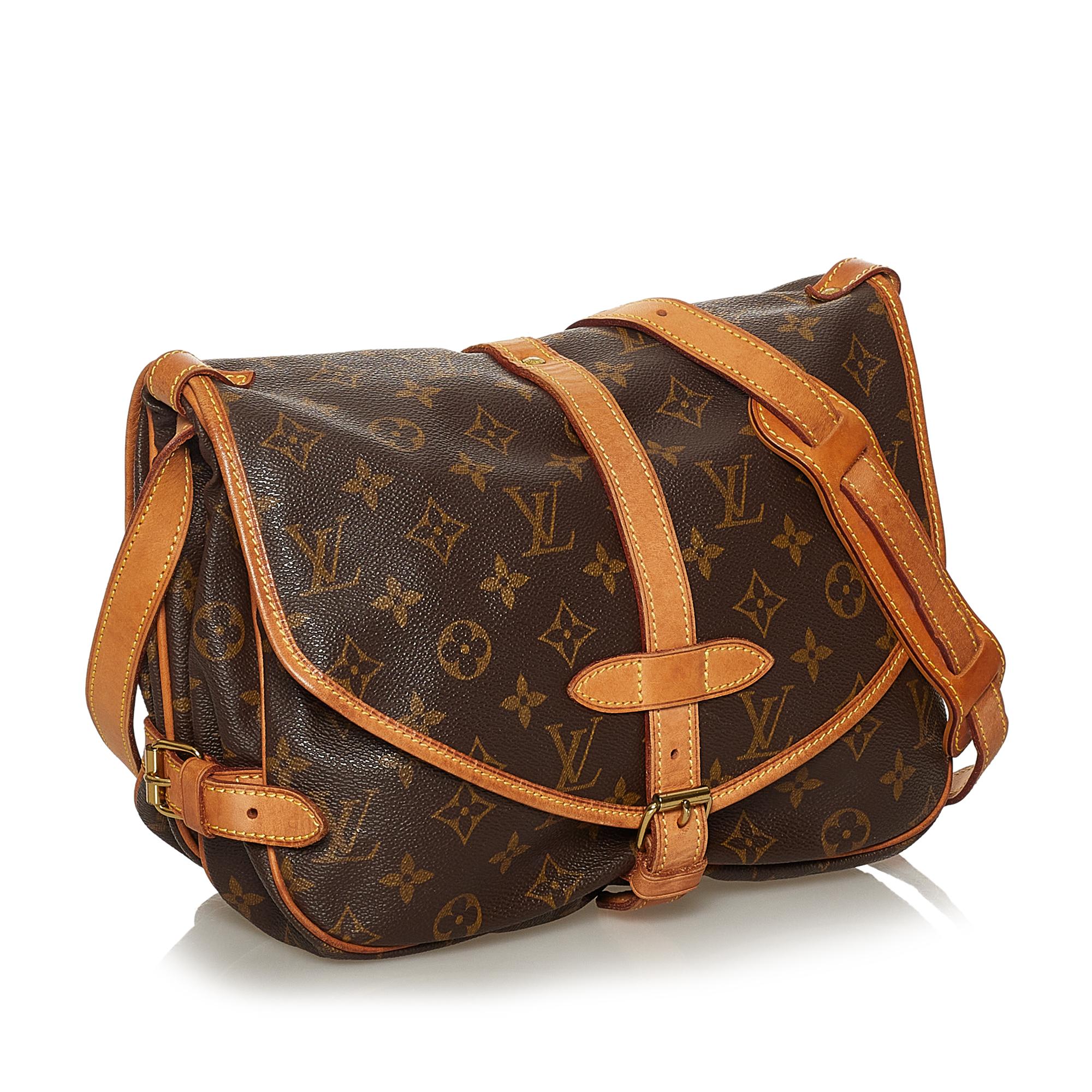 Louis Vuitton Monogram Saumur 30 (SHG-28464)