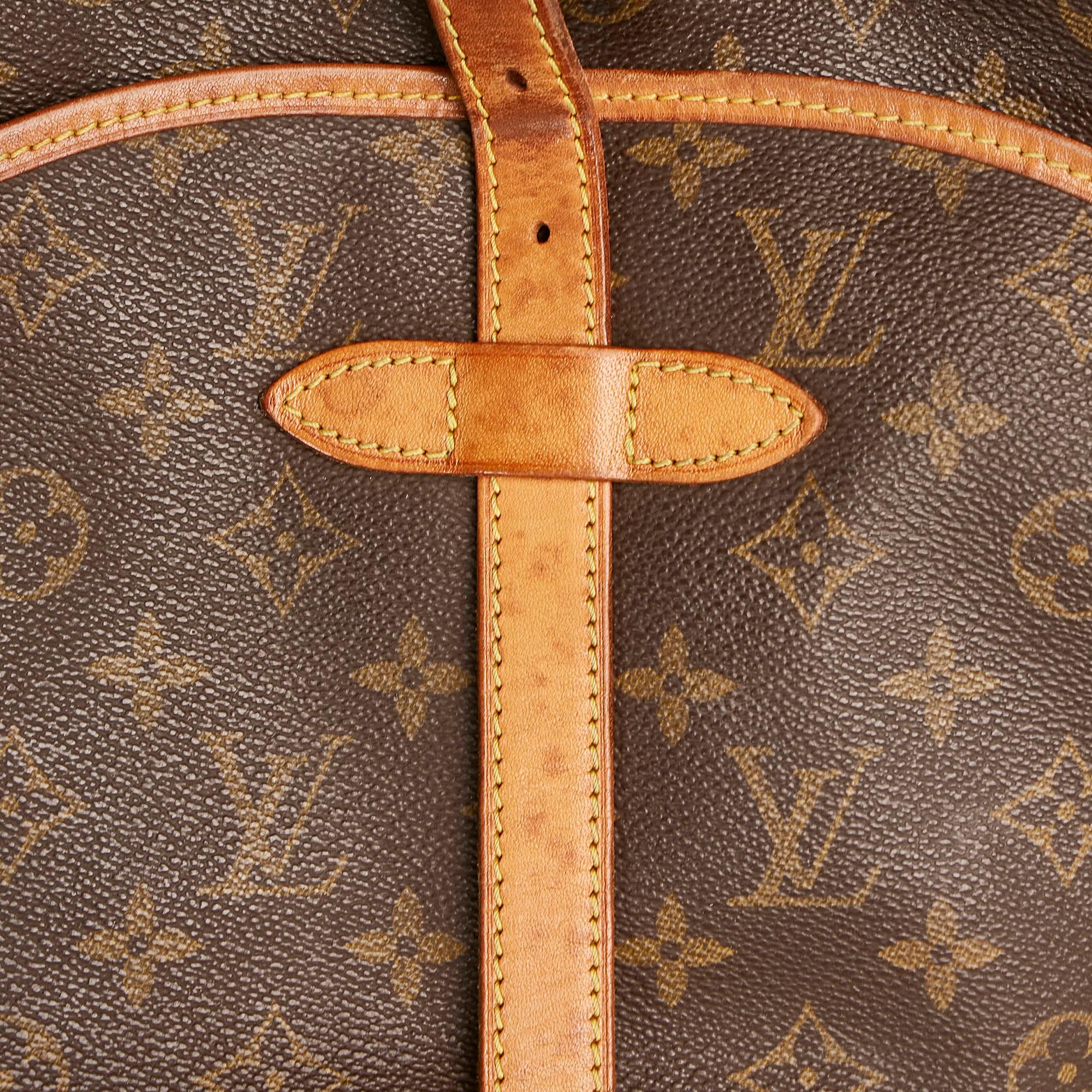 Louis Vuitton Monogram Saumur 30 (SHG-30538)