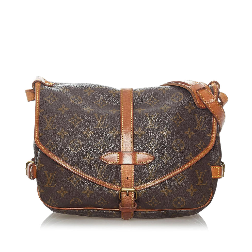 Louis Vuitton Monogram Saumur 30 (SHG-30538)