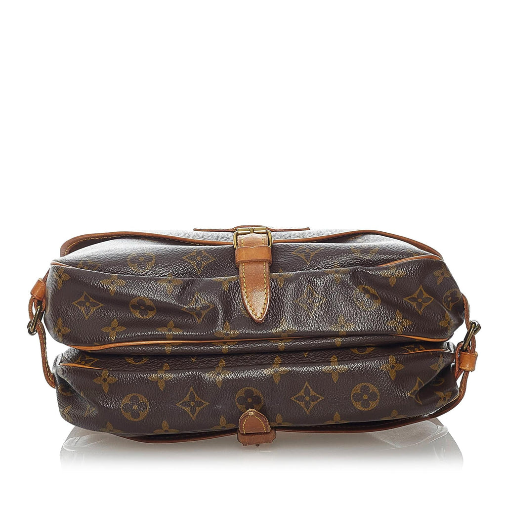 Louis Vuitton Monogram Saumur 30 (SHG-30655)