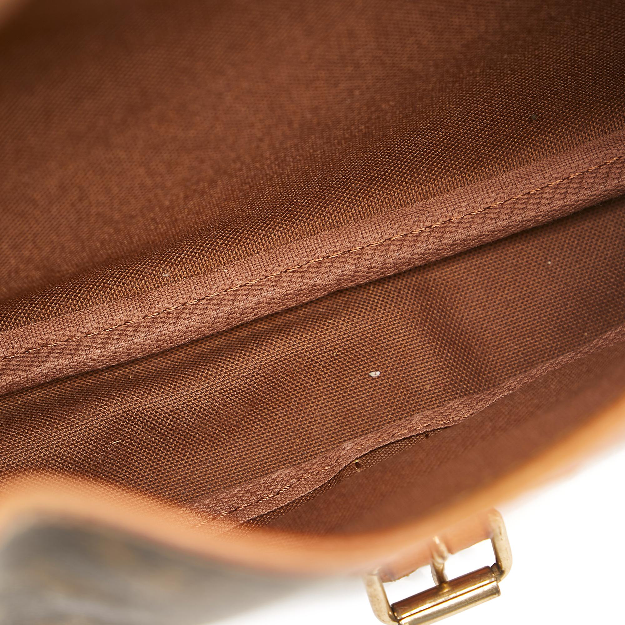 Louis Vuitton Monogram Saumur 30 (SHG-34428)