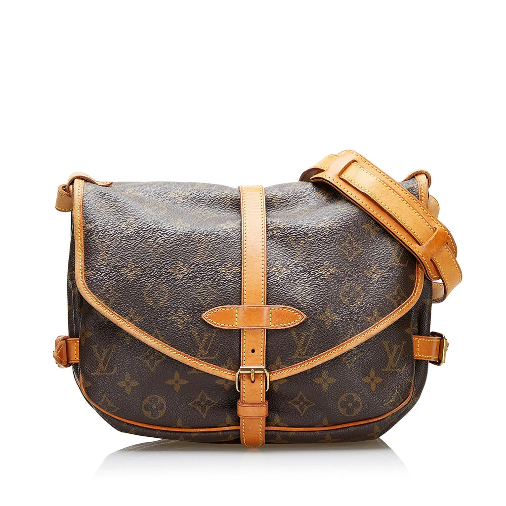 Louis Vuitton Monogram Saumur 30 (SHG-36762)