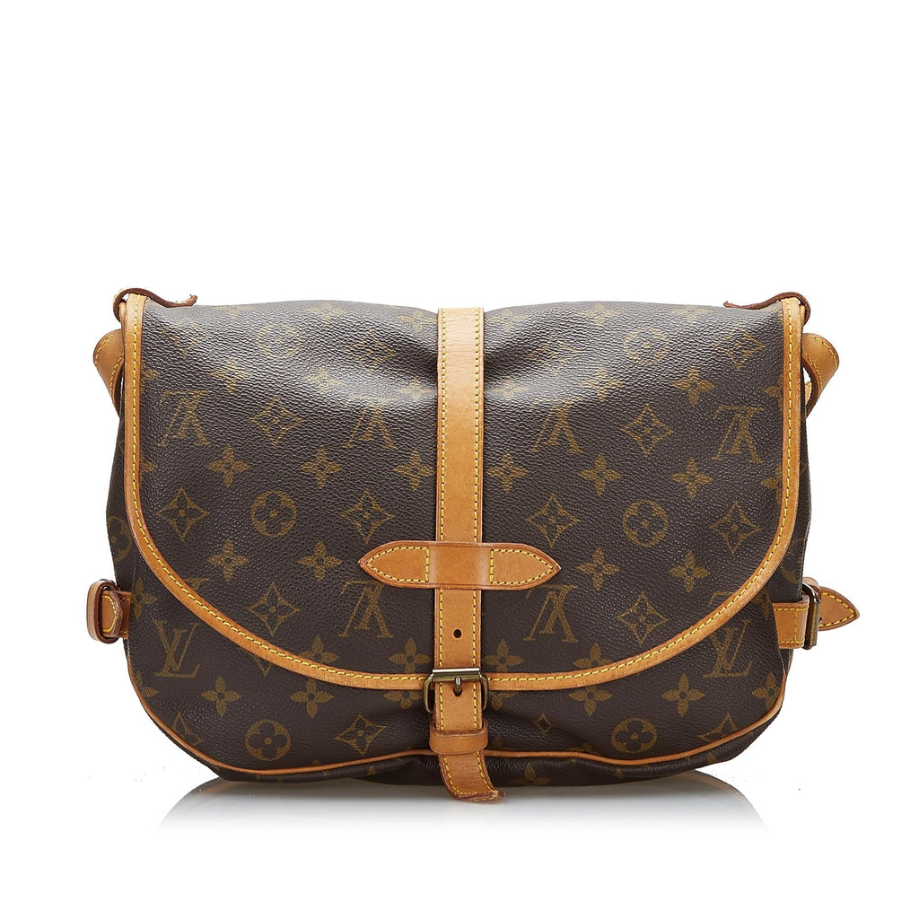 Louis Vuitton Monogram Saumur 30 (SHG-36942)