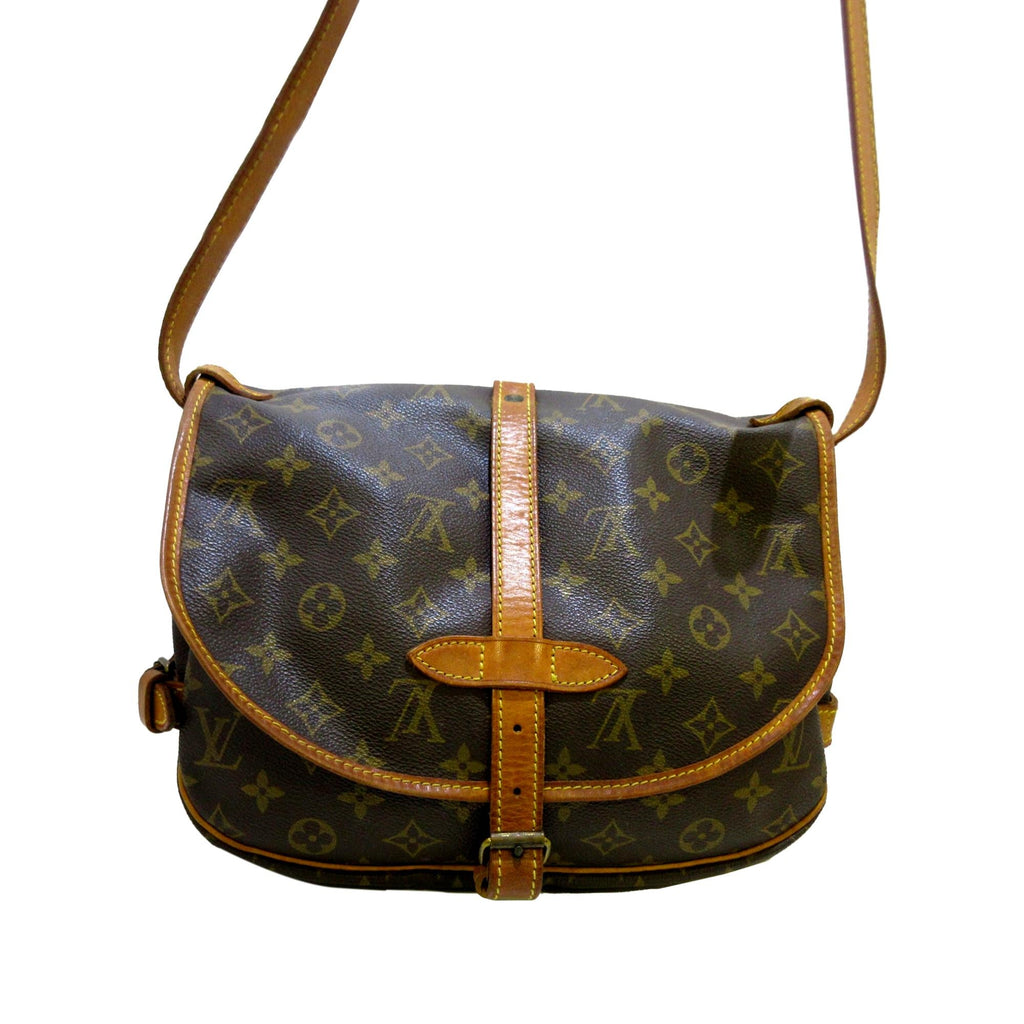 Louis Vuitton Monogram Saumur 30 (SHG-37539)